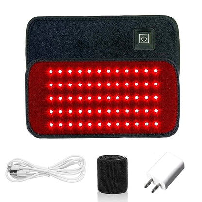 Compact & Portable 60 LEDs Red & Infrared Light Therapy Belt – Ultimate Pain Relief on the Go! 🌟