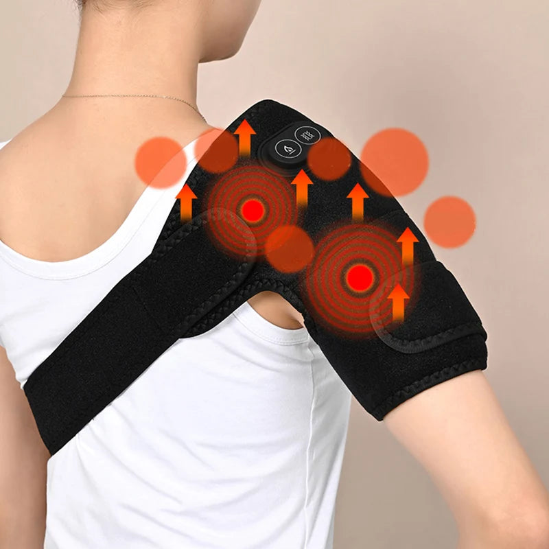 Shoulder Brace & Heated Knee Massager – Ultimate Pain Relief & Comfort in One! 🌟