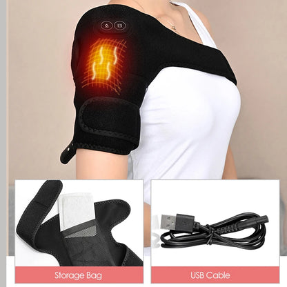 Shoulder Brace & Heated Knee Massager – Ultimate Pain Relief & Comfort in One! 🌟